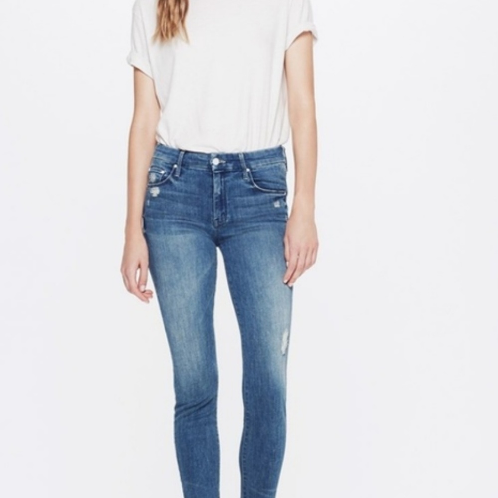 Mother jeans The Looker in Graffiti Girl size 30